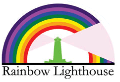 rainbow lighthouse